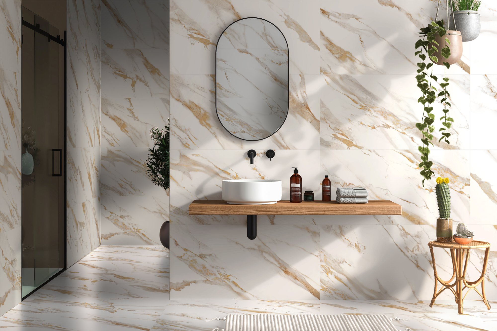Global Tile Calacatta Royal Белый 60*1200 GT120600103MR