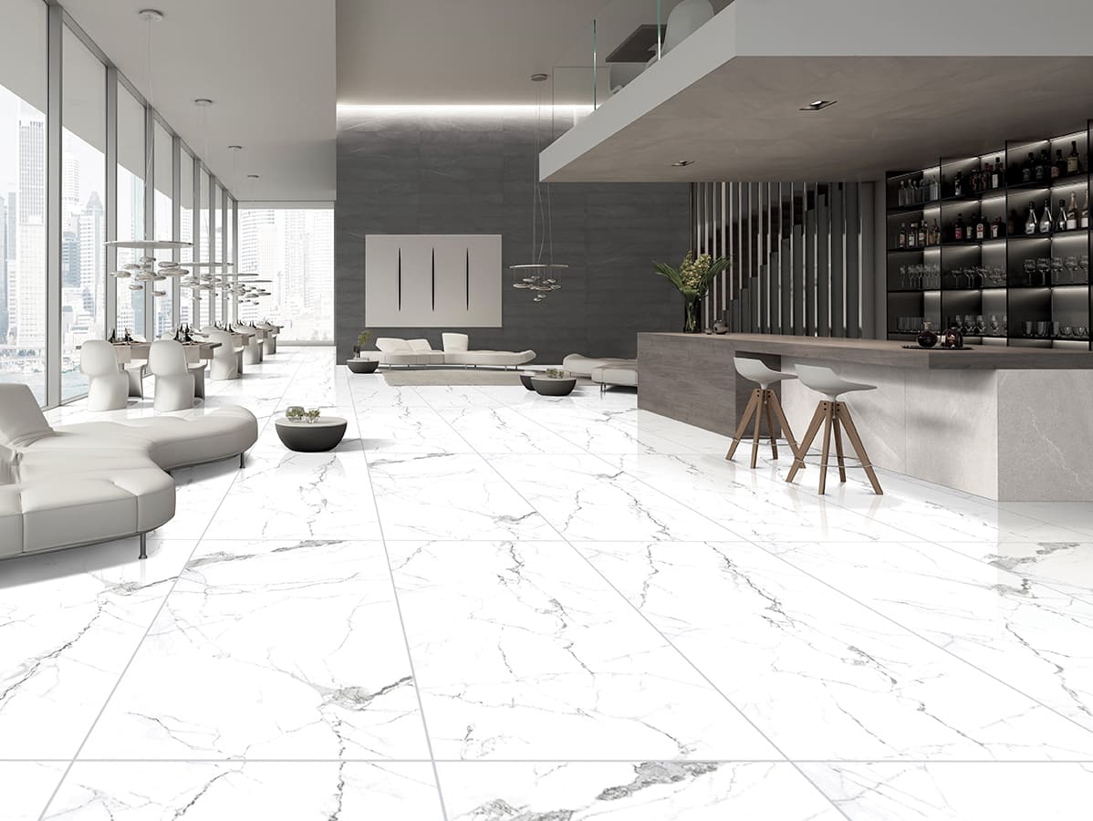 Primavera CR222 Colonial White Carving 1200х600х9мм