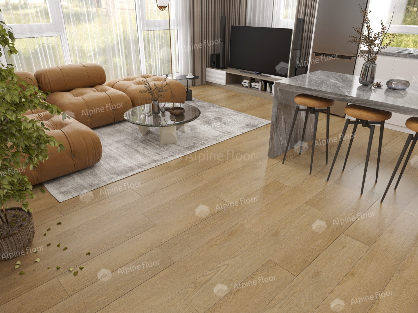 Alpine Floor MC Клен классический ECO 173-66