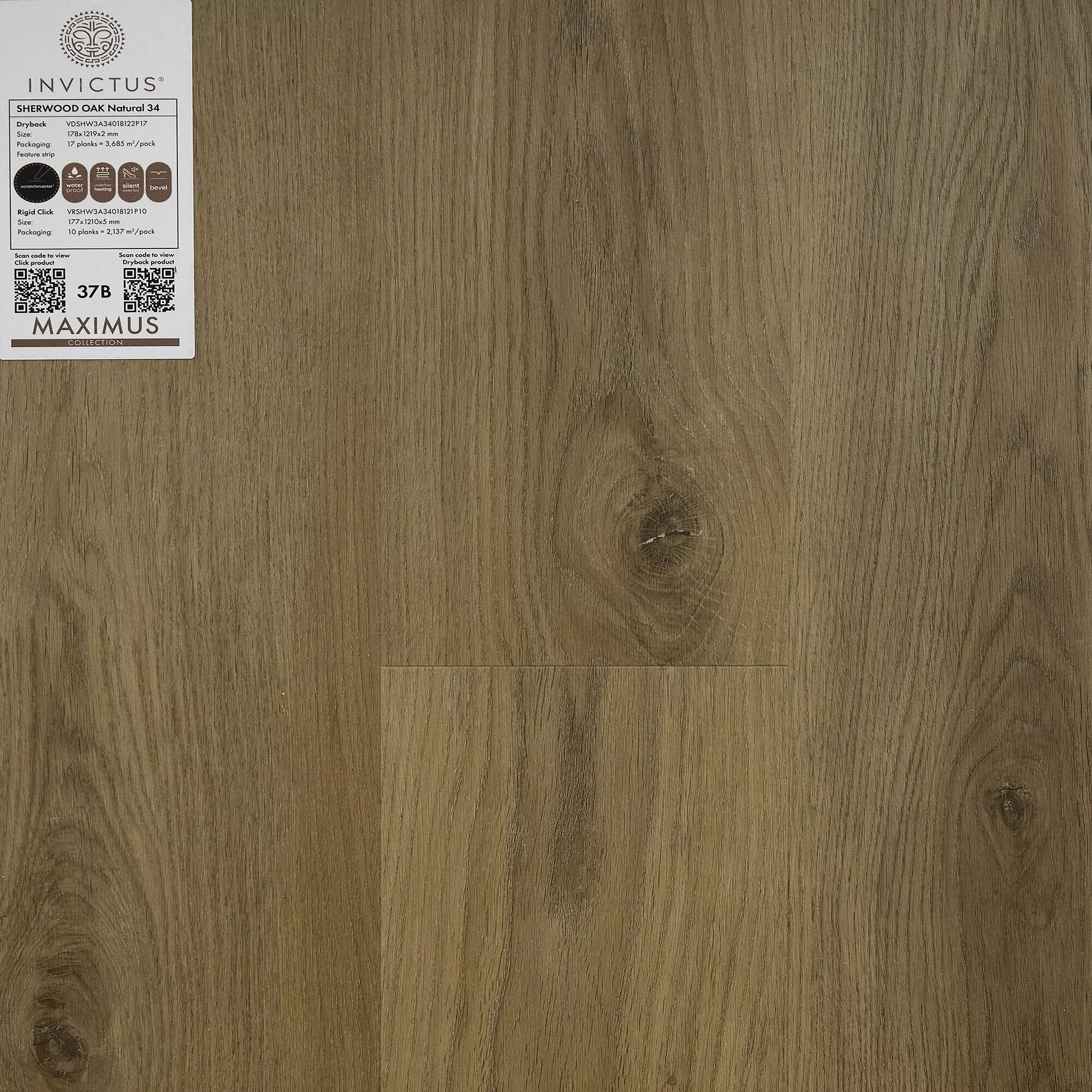 Invictus SHERWOOD OAK Natural