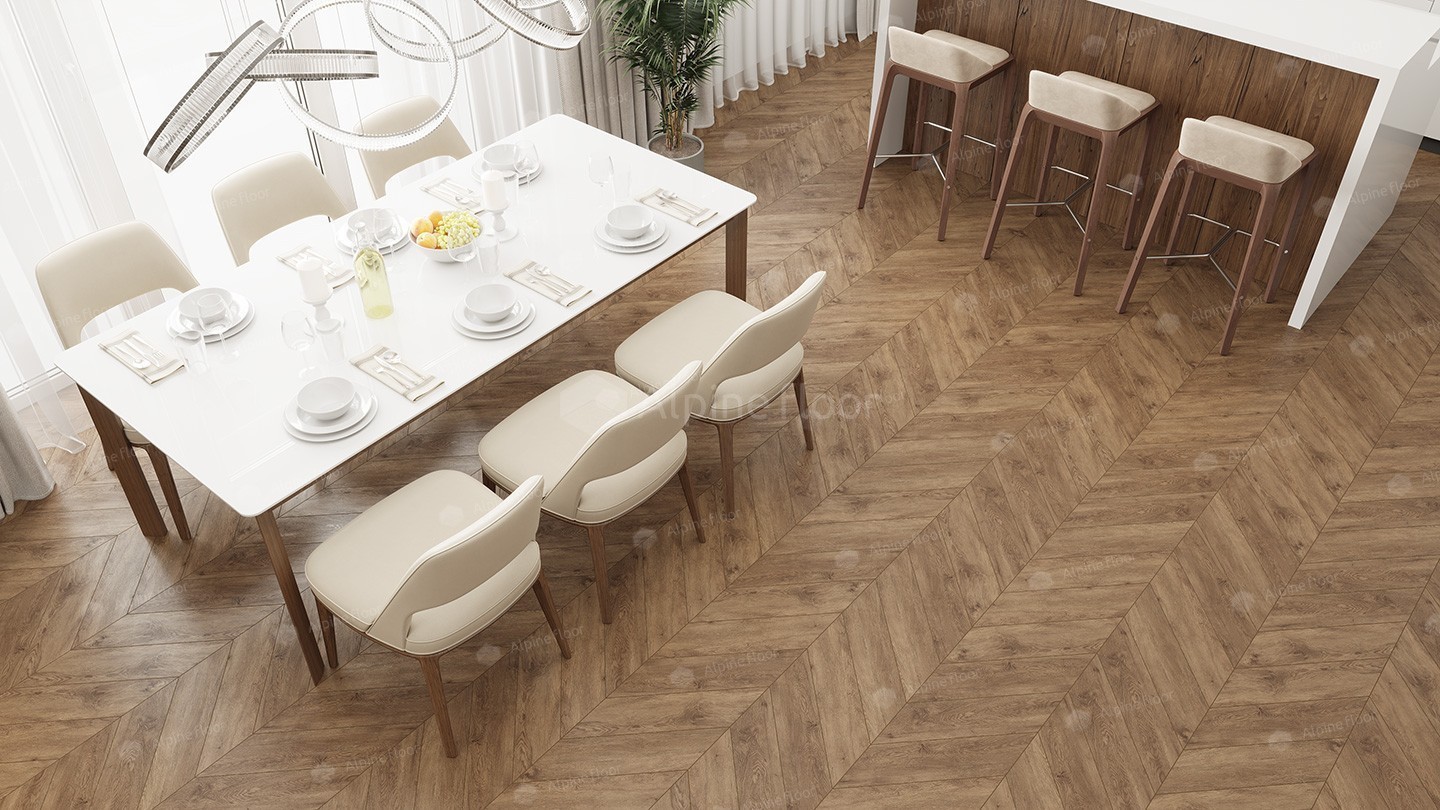 Alpine Floor ECO 18-10 Гевуина Chevron SPC