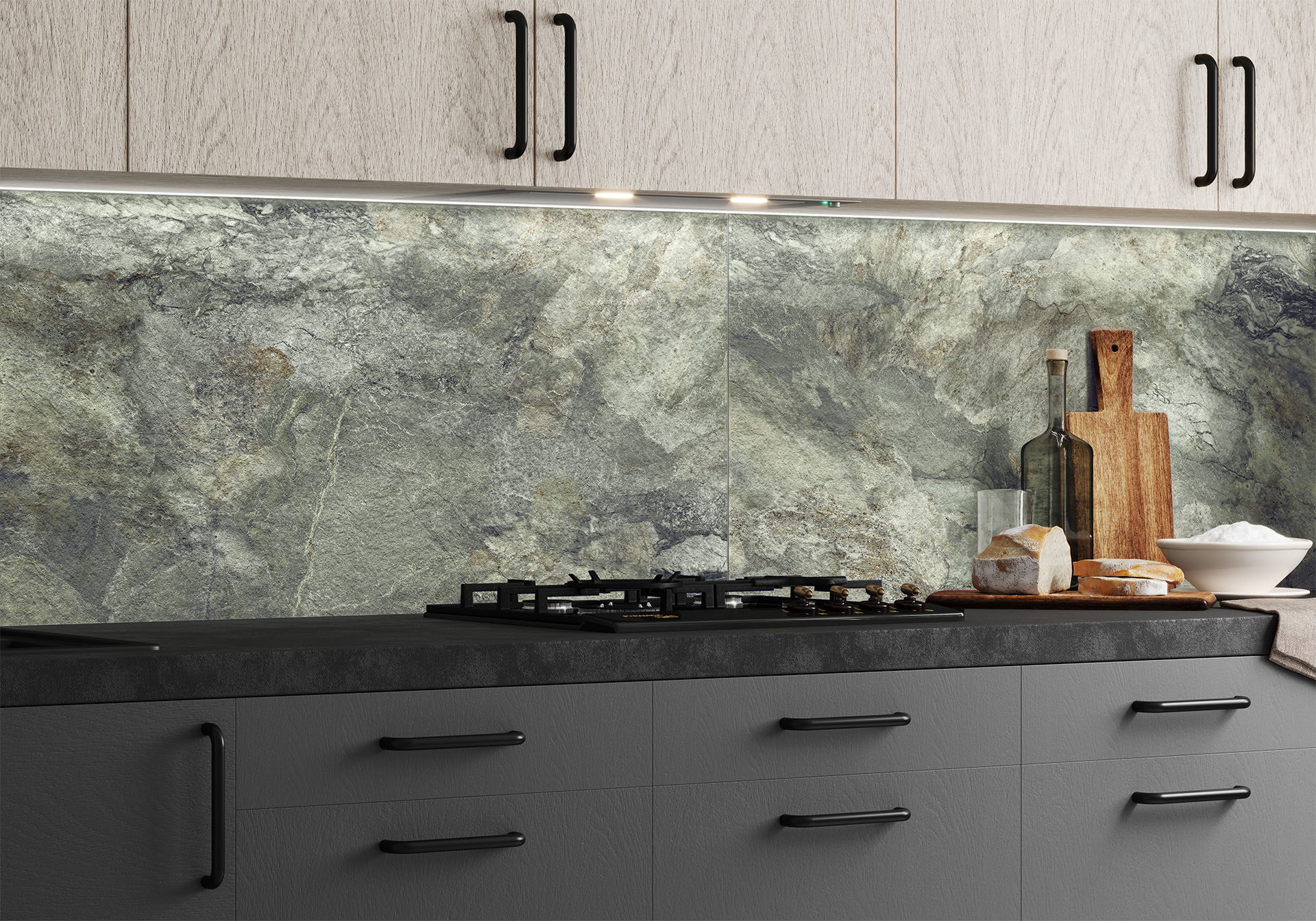 Delacora Керамогранит матовый карвинг Slate Green D12059M 600x1200