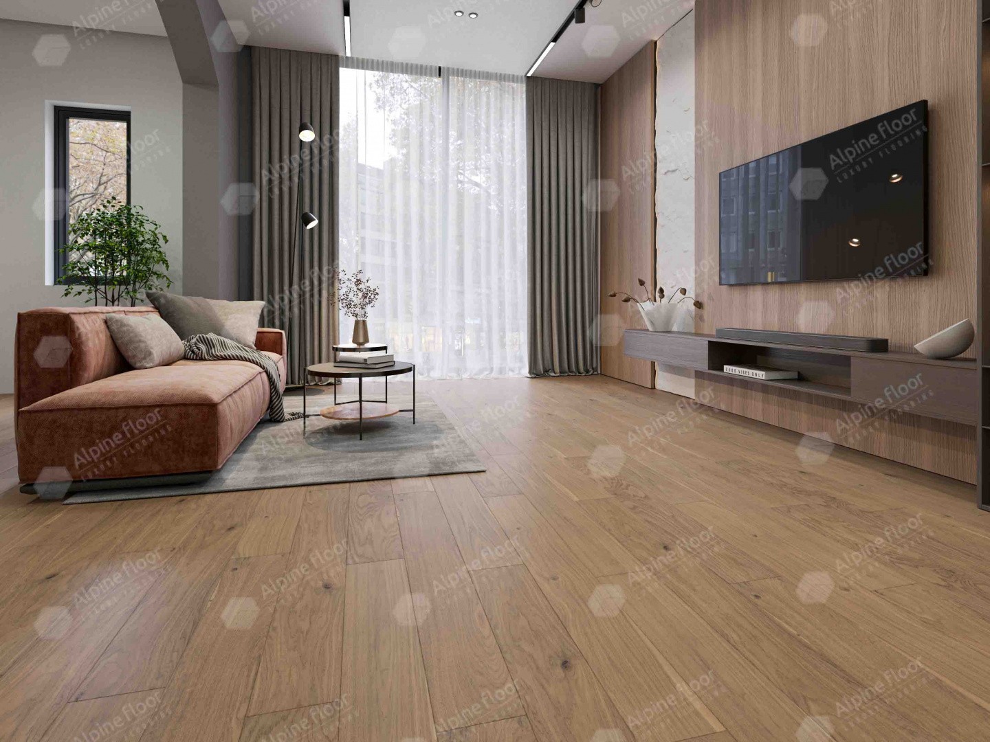 Alpine Floor Дуб Амаретти EW201-12