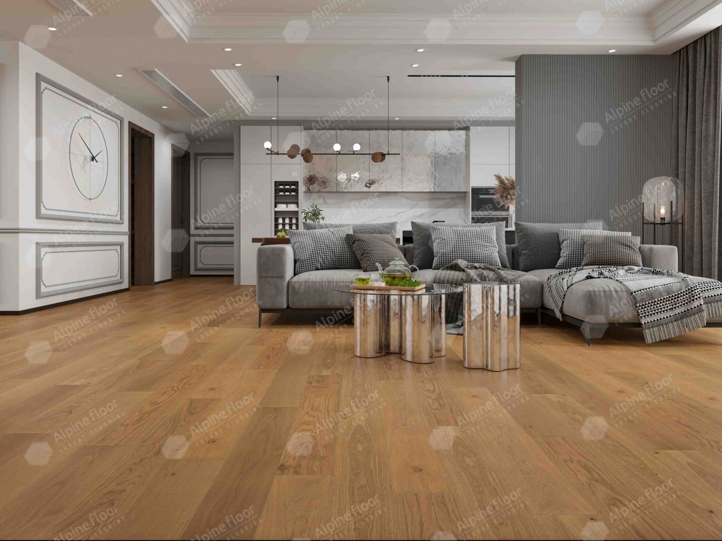 Alpine Floor Дуб Хани EW201-13