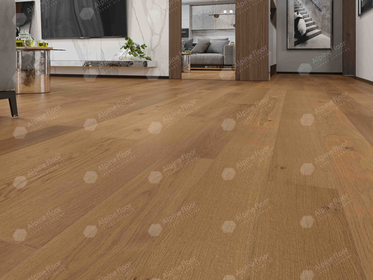 Alpine Floor Дуб Хани EW201-13