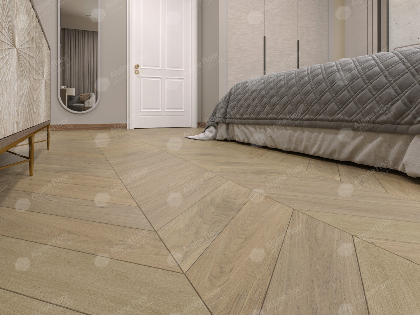 Alpine Floor Дуб Милкшейк EW203-02