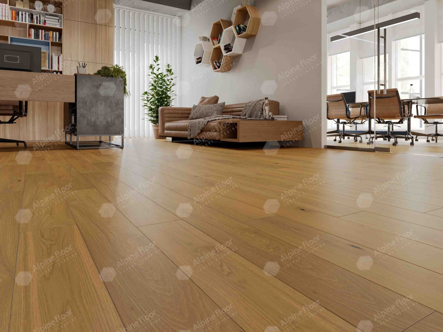 Alpine Floor Дуб Натуральный EW200-01