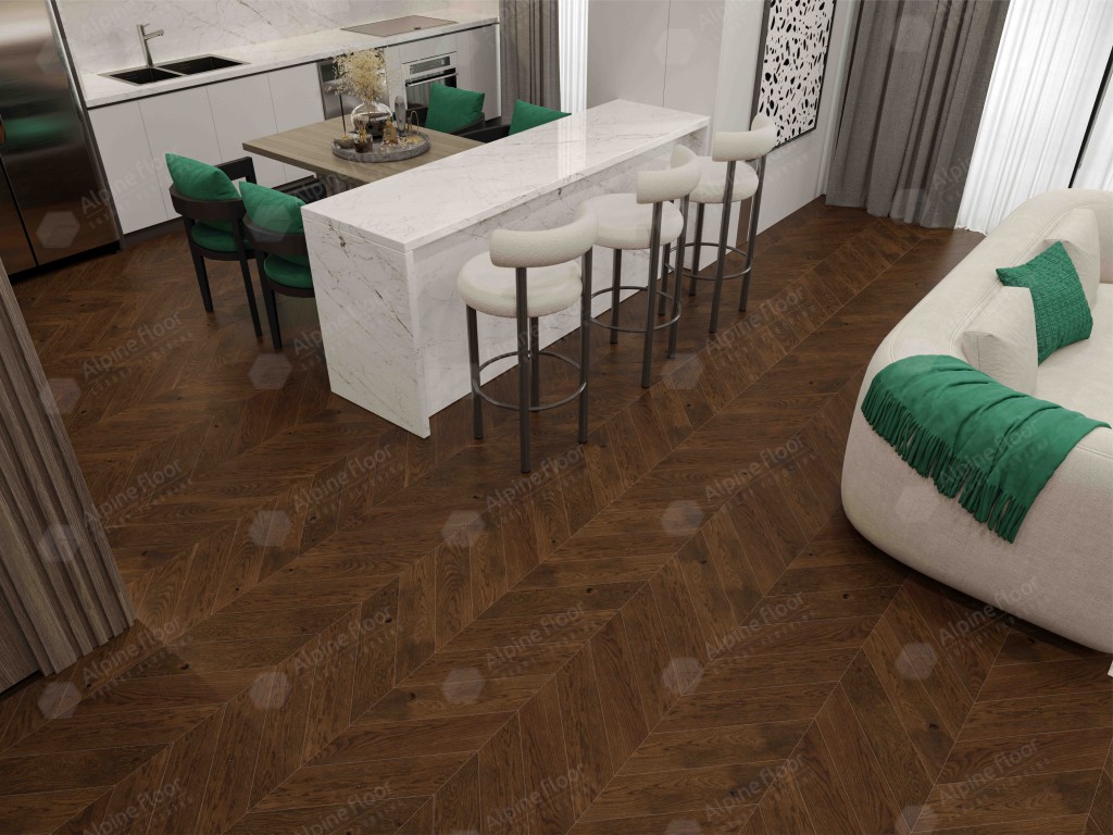 Alpine Floor Дуб Тобакко-сhat EW203-08