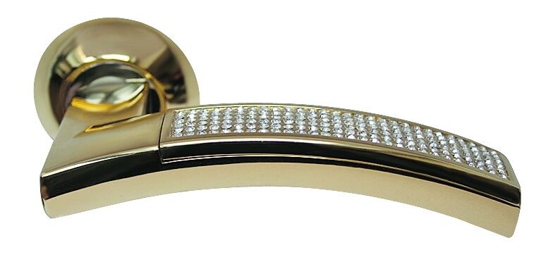 ARCHIE 132 P.GOLD/CRYSTAL (золото блестящее / кристаллы PRECIOSA)