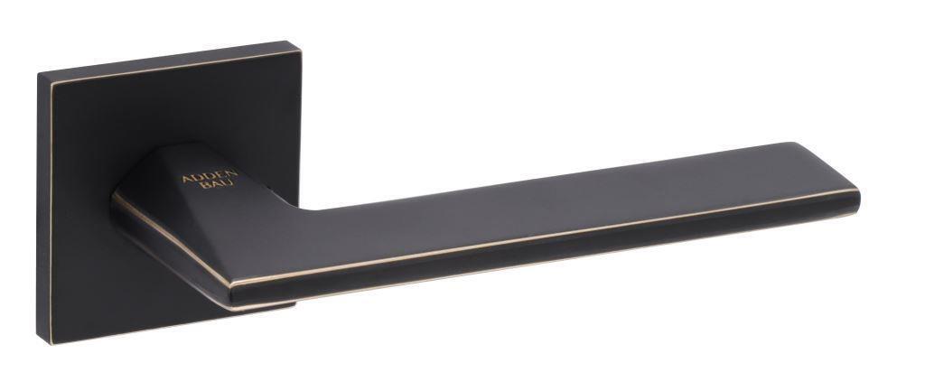 ADDEN BAU BINARY Q572 BLACK / GOLD RIM (цвет ЧЁРНЫЙ МАТОВЫЙ/ЗОЛОТО)