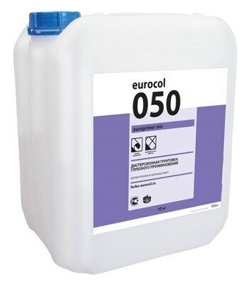 Грунтовки Грунтовка Forbo Eurocol 050 Europrimer Mix дисперсионная, 10кг (концентрат) в Тюмени