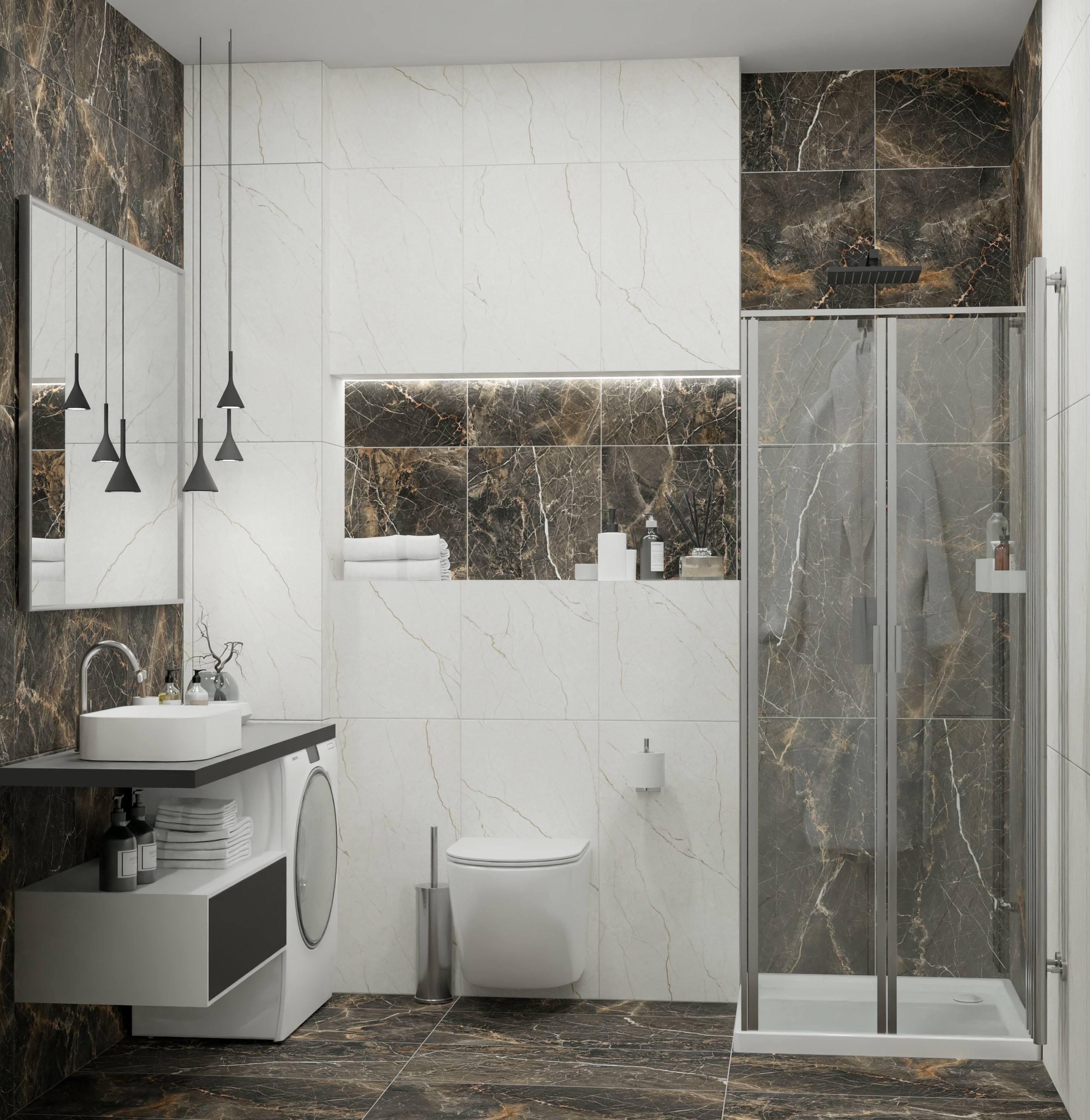 Global Tile Ariana GT408015007MSR11 Светло-бежевый 40x80