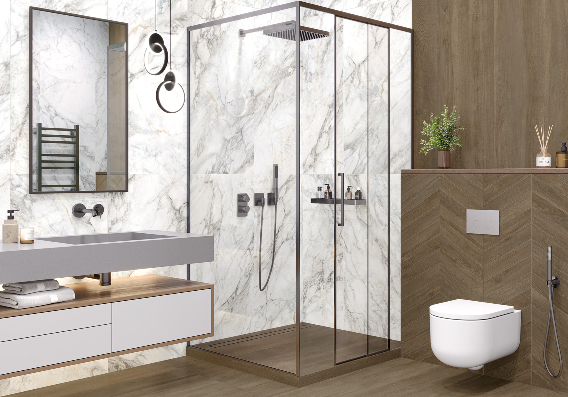 Delacora Керамогранит матовый  Bahamas Carrara  D120242M 600x1200