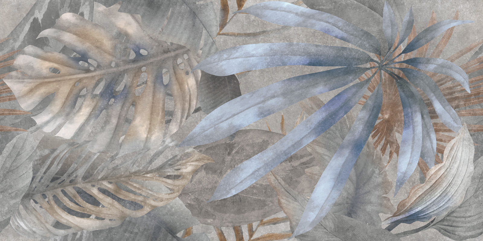 Delacora Керамогранит матовый  Bahamas Floristry Dark D120240G 600x1200