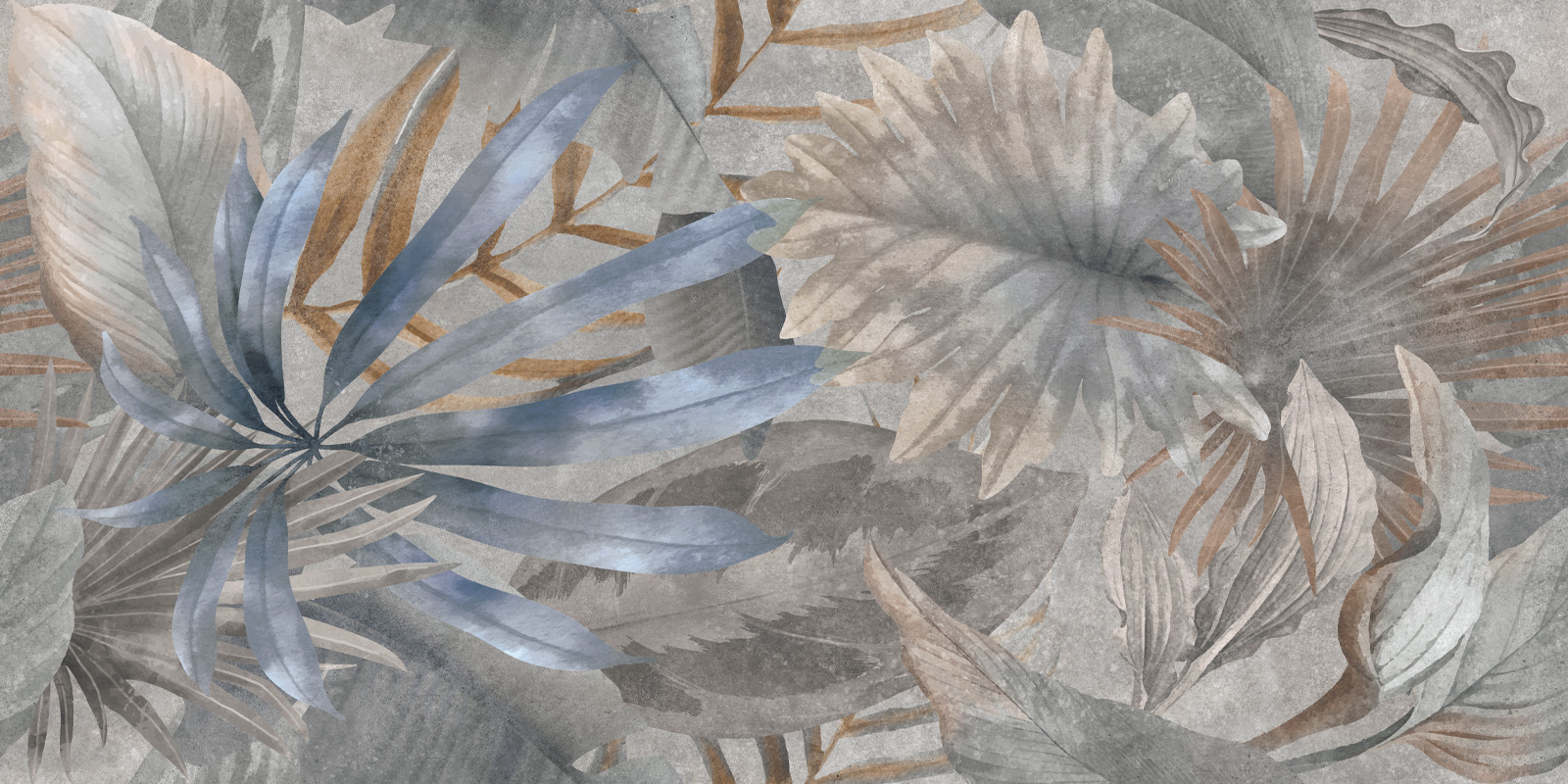 Delacora Керамогранит матовый  Bahamas Floristry Dark D120240G 600x1200