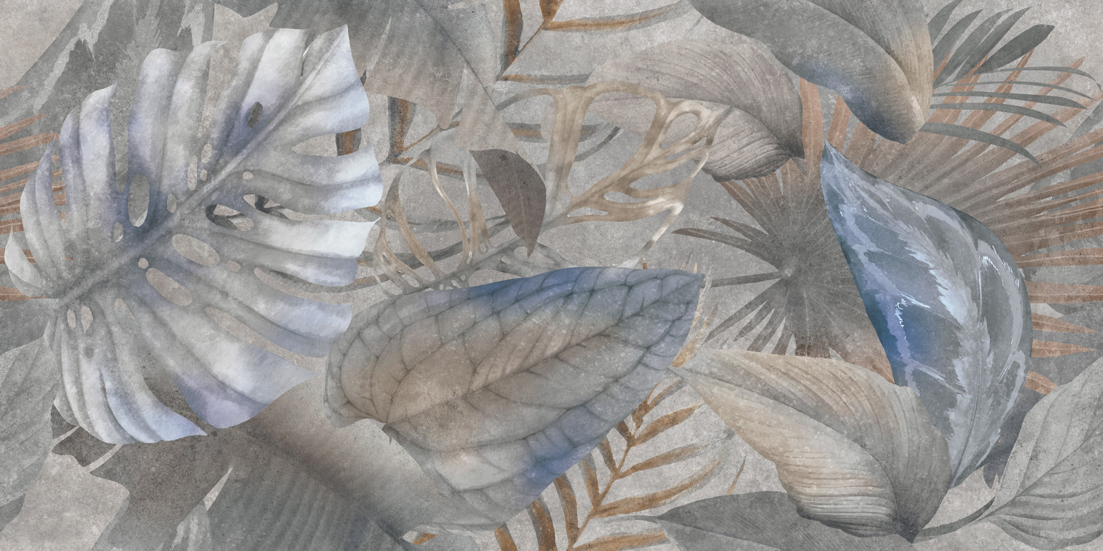 Delacora Керамогранит матовый  Bahamas Floristry Dark D120240G 600x1200