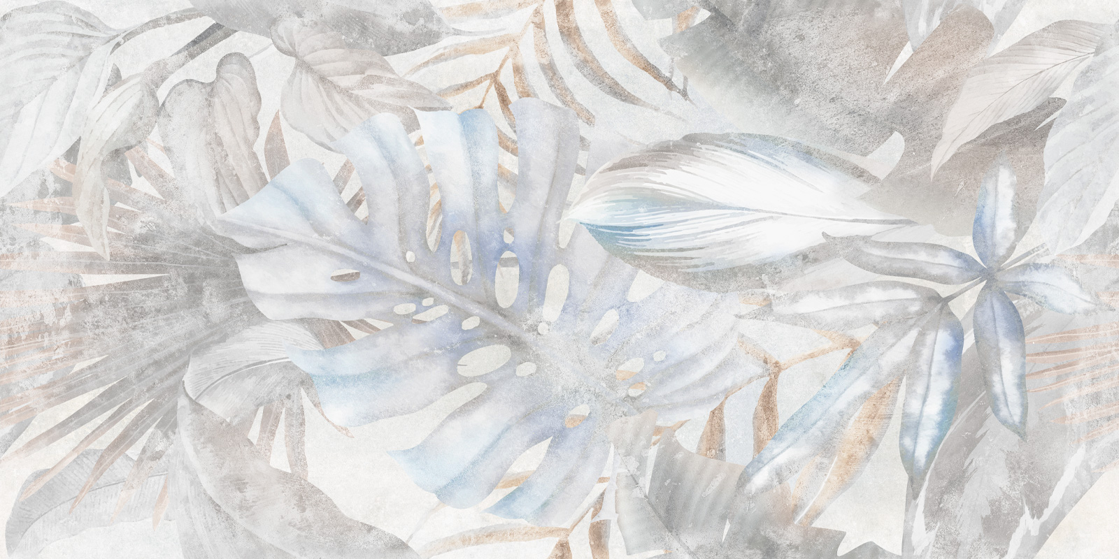 Delacora Керамогранит матовый Bahamas Floristry Light   D120241G 600x1200