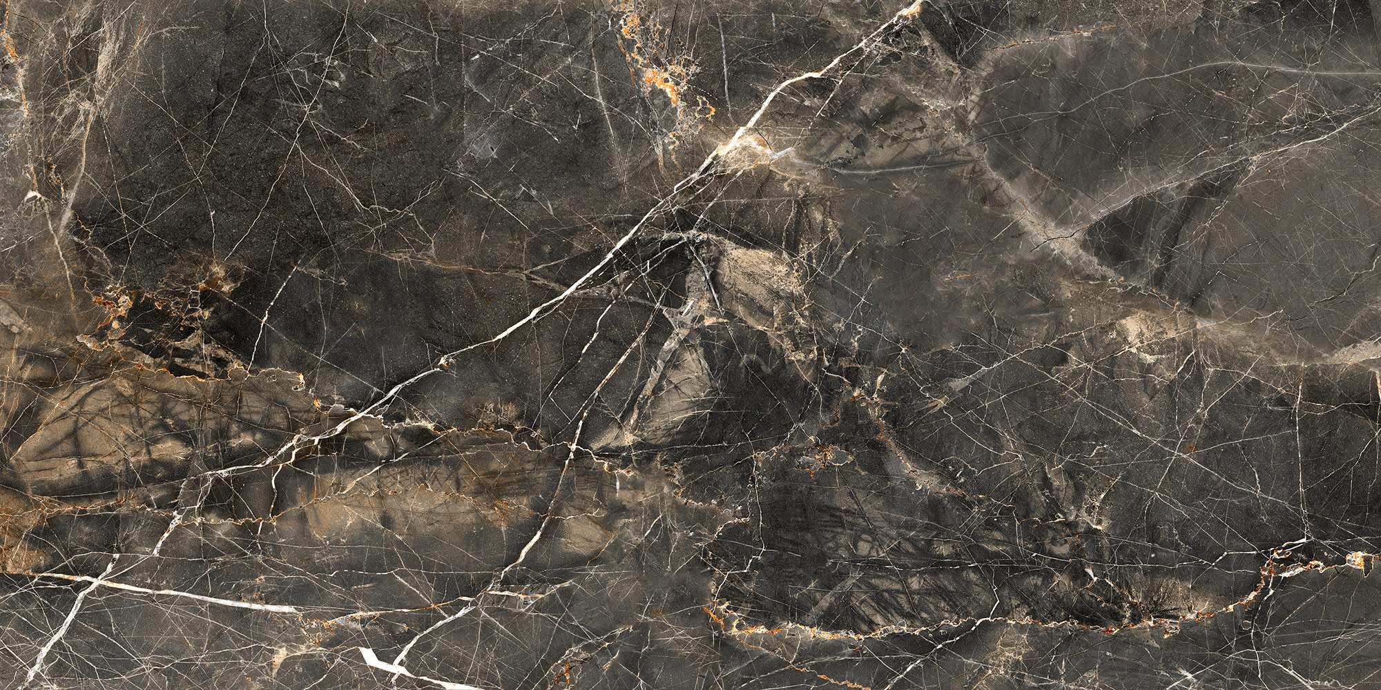 Global Tile Керамогранит Maximus GT408013305MCR Черный 40x80