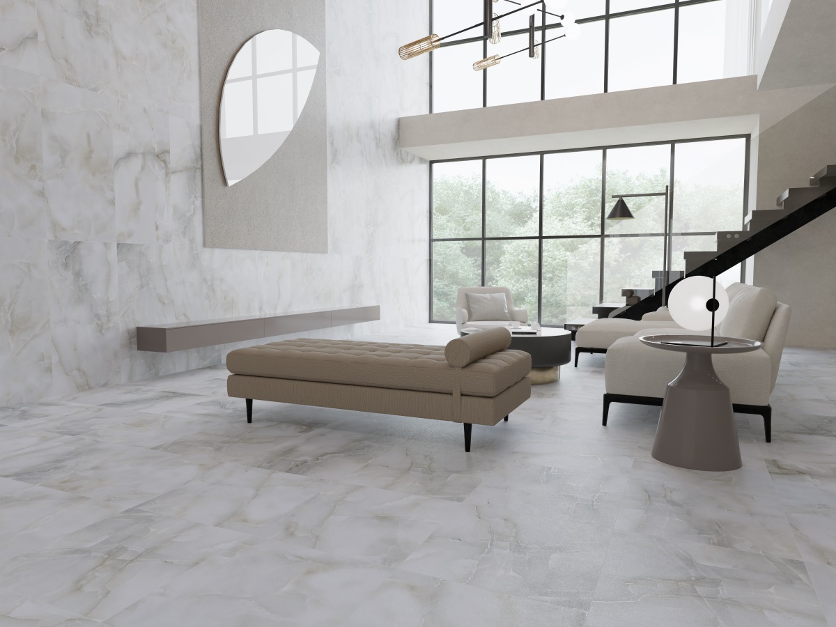 Primavera CR225 Latur White Carving 1200х600х9мм