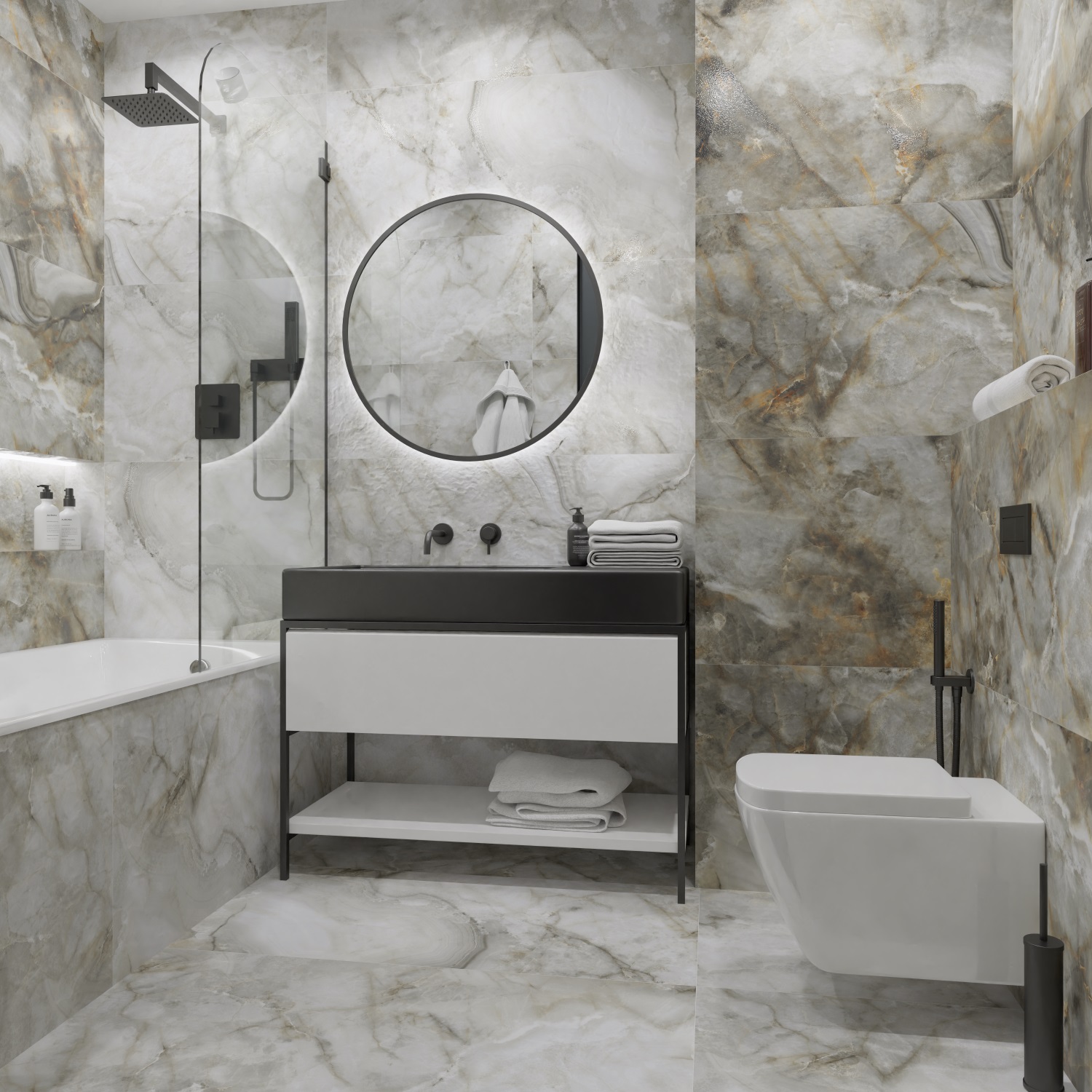 Primavera CR227 Marbillo Sky Carving 1200х600х9мм