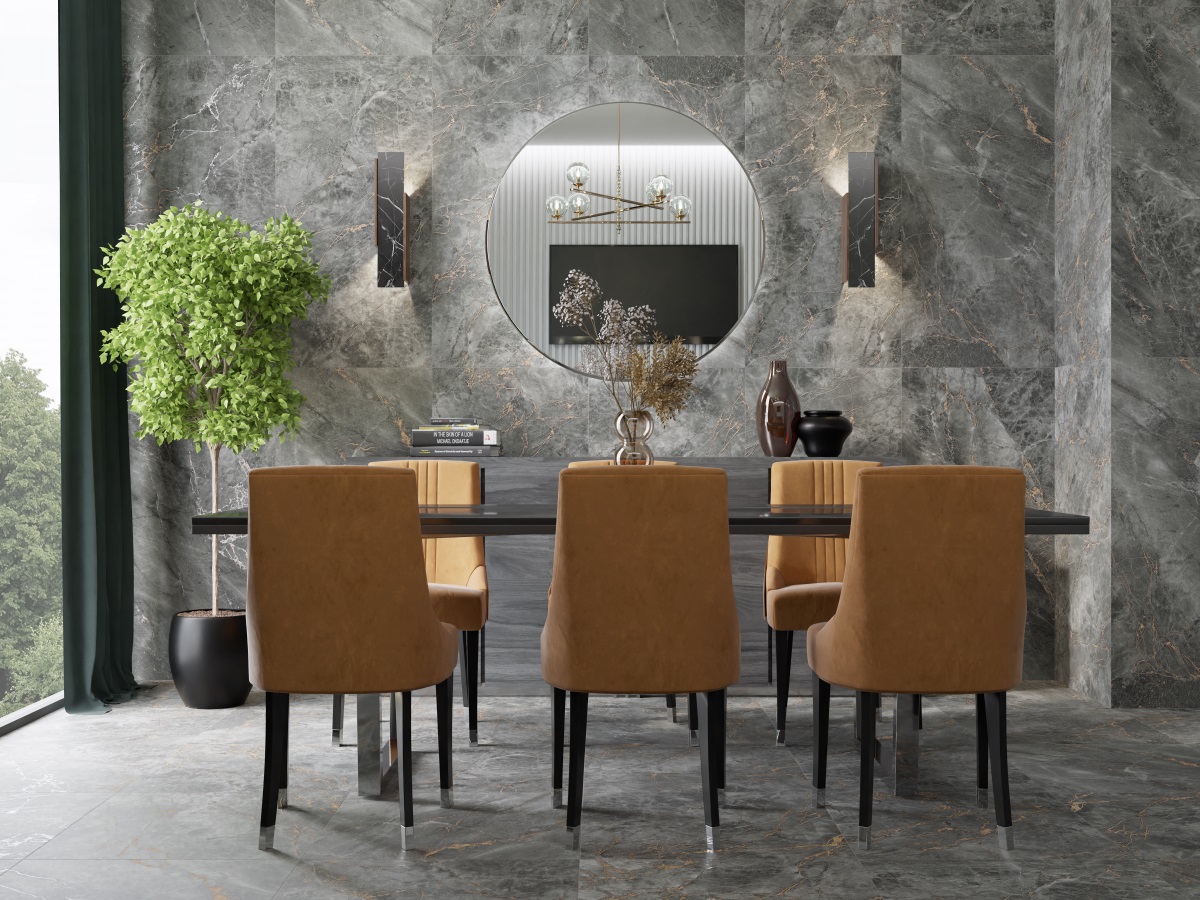 Primavera CR233 Black Velvet Carving 1200х600х9мм