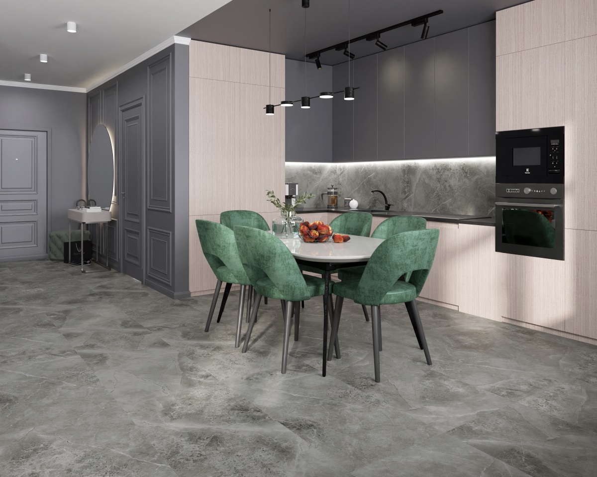 Primavera CR232 Romero Grey Carving 1200х600х9мм