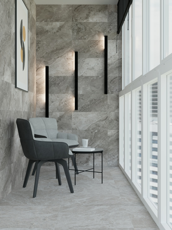 Primavera NR103 Mizar Dark Grey 600x600х9мм