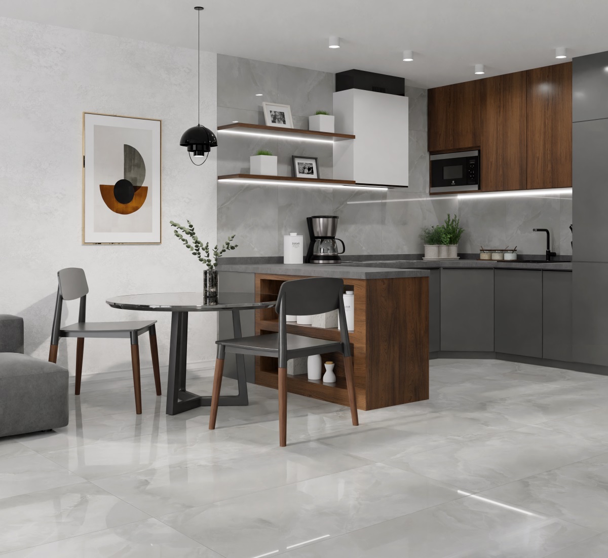 Primavera PR230 Vilema Grey Polished 1200х600х9мм