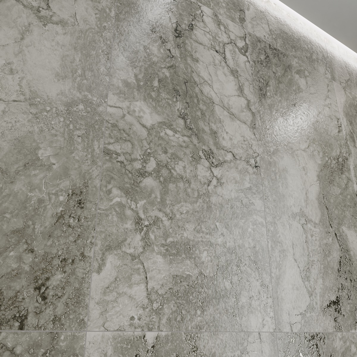 Primavera РС206 Porto Stone Grey Punch-Carving 1200х600х9мм