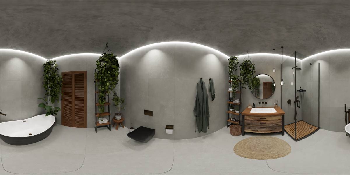 Primavera NR241 Virgo Grey Рельеф 600х1200х9мм 