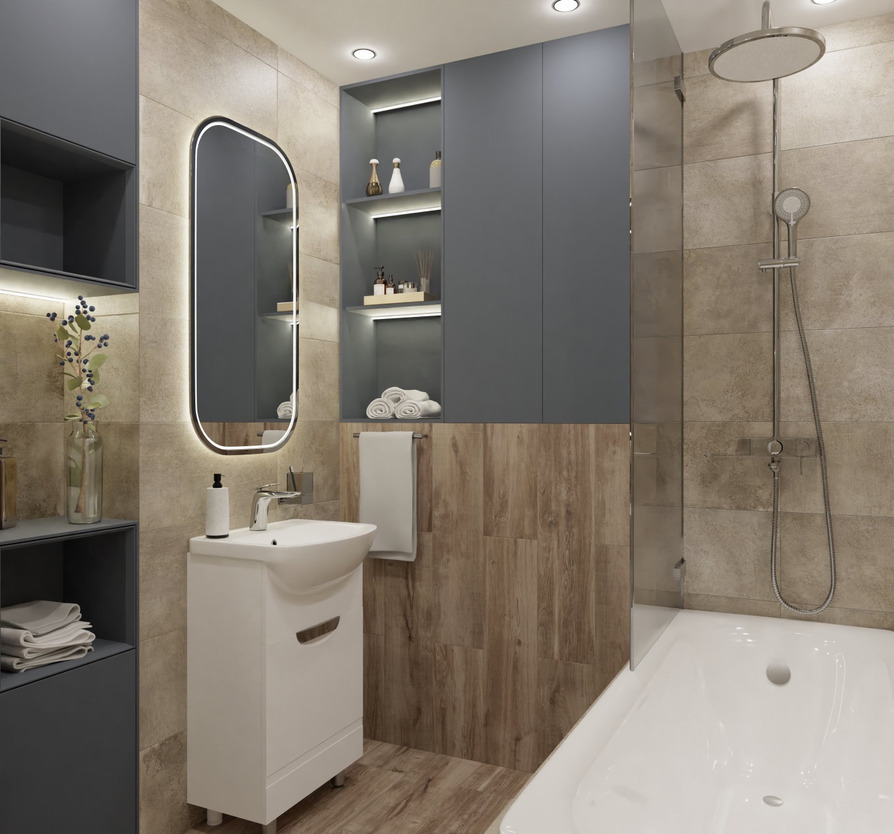 Primavera WD03 Taiga Mink 200*800мм