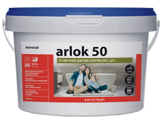 Arlok Arlok 50 1-компонентный SMP Клей 5.0кГ.
