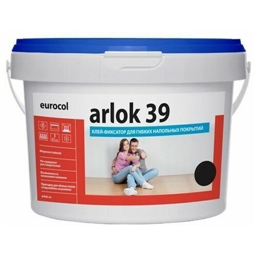 Arlok Клей фиксатор для гибких напольных покрытий Arlok 39, 10кг