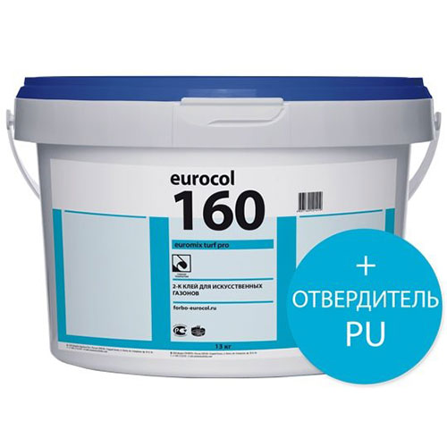 Forbo Eurocol Клей Forbo Eurocol 160 Euromix Turf 2К для искусственной травы, 13,8кг