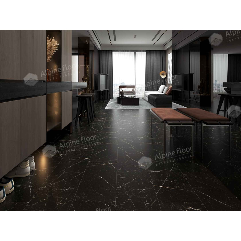 Alpine Floor LVT плитка Неро ECO-15-21