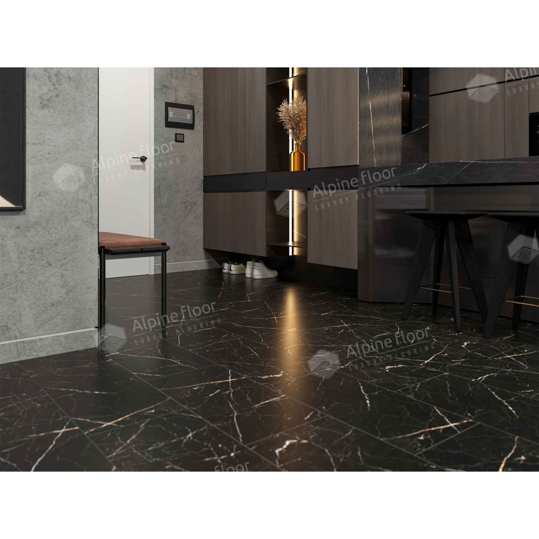 Alpine Floor LVT плитка Неро ECO-15-21