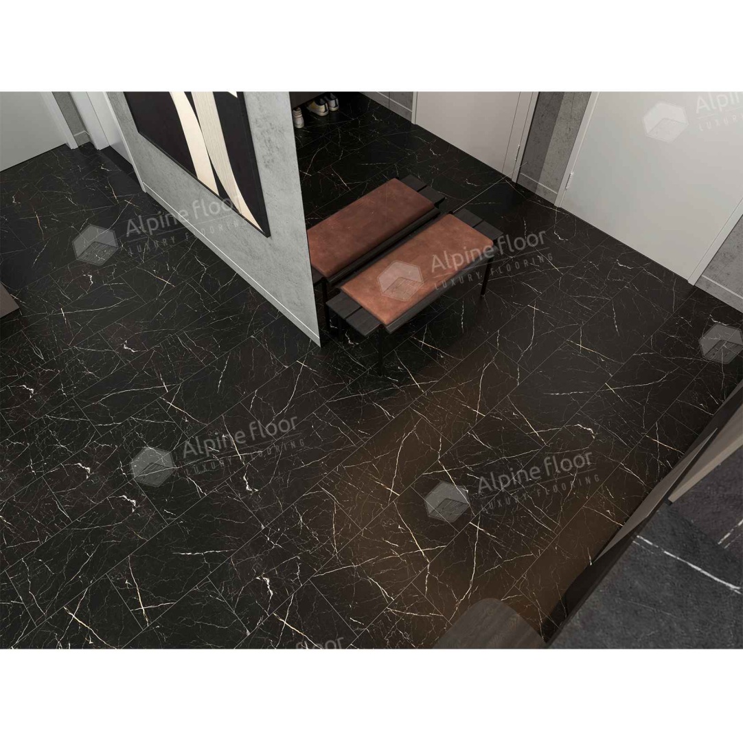 Alpine Floor LVT плитка Неро ECO-15-21