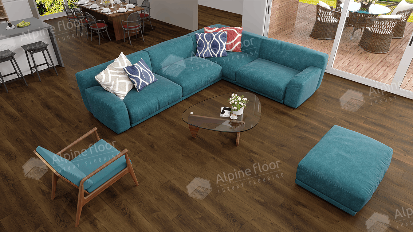 null LVT плитка Дуб Натуральный Изысканный ECO 23-4
