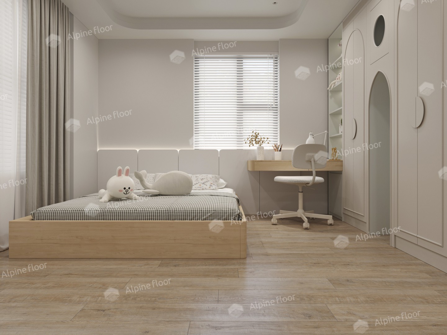 Alpine Floor LVT плитка Дуб Амбер ЕСО 5-39