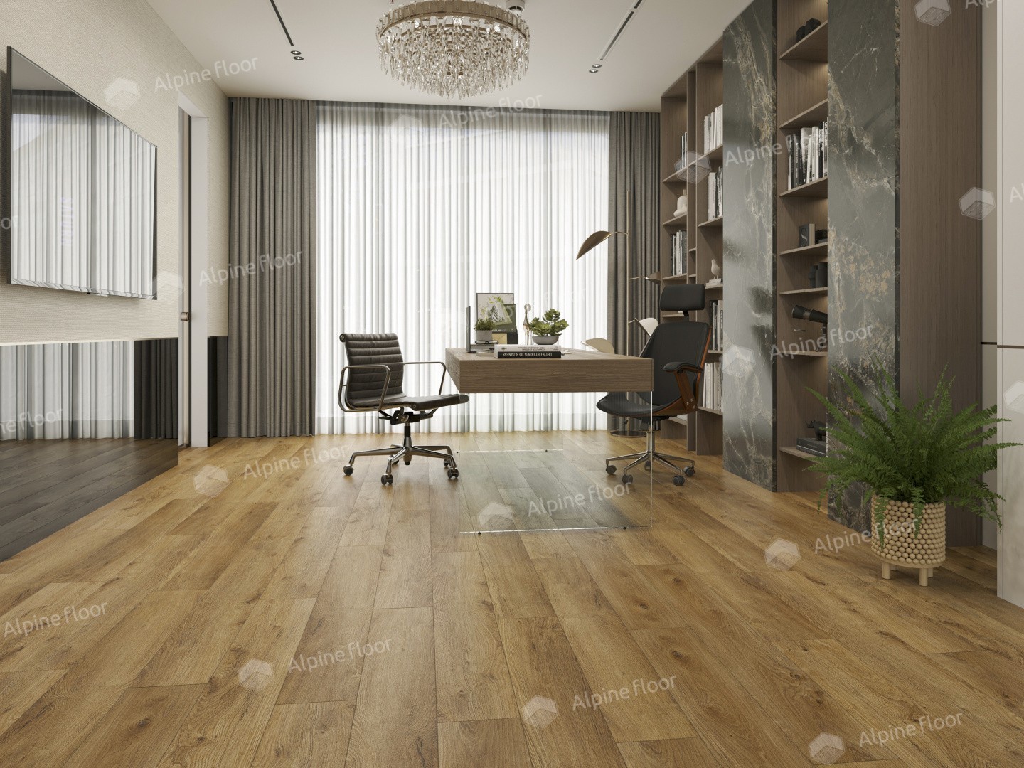 Alpine Floor LVT плитка Дуб Цейлонский ЕСО 5-30