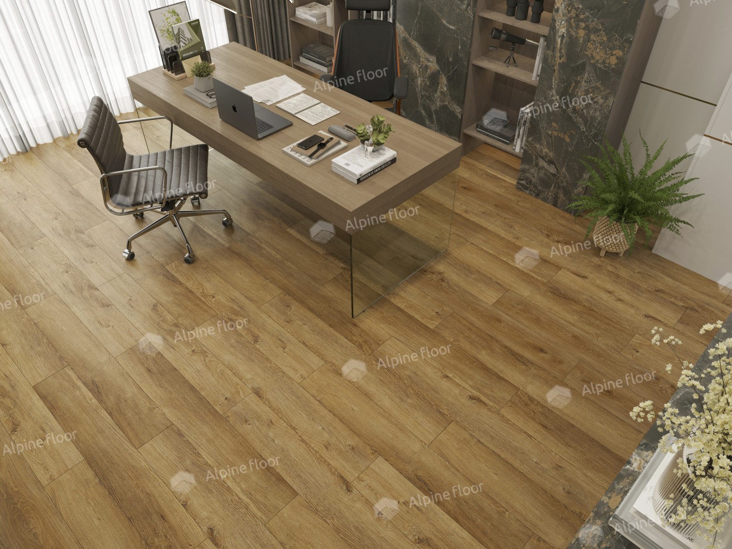 Alpine Floor LVT плитка Дуб Цейлонский ЕСО 5-30