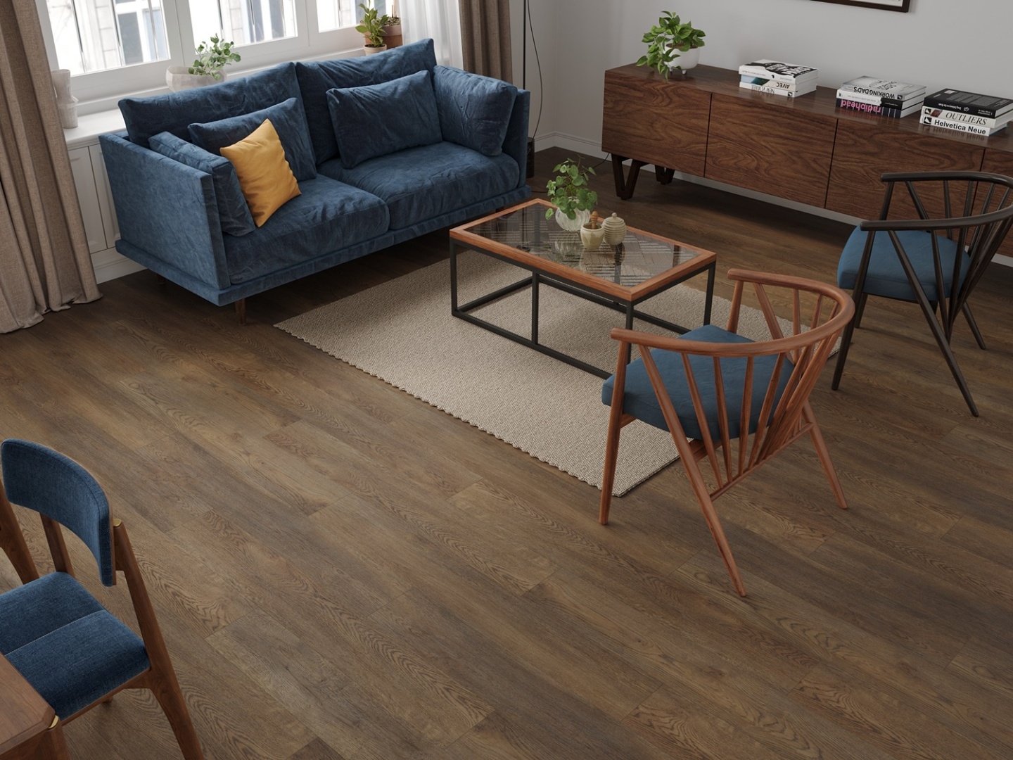 Alpine Floor LVT плитка ДУБ ГОЕН ЕСО 3-45