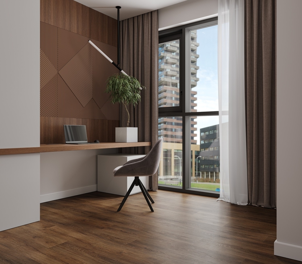 Alpine Floor LVT плитка ДУБ КАЗИМИР ЕСО 5-40