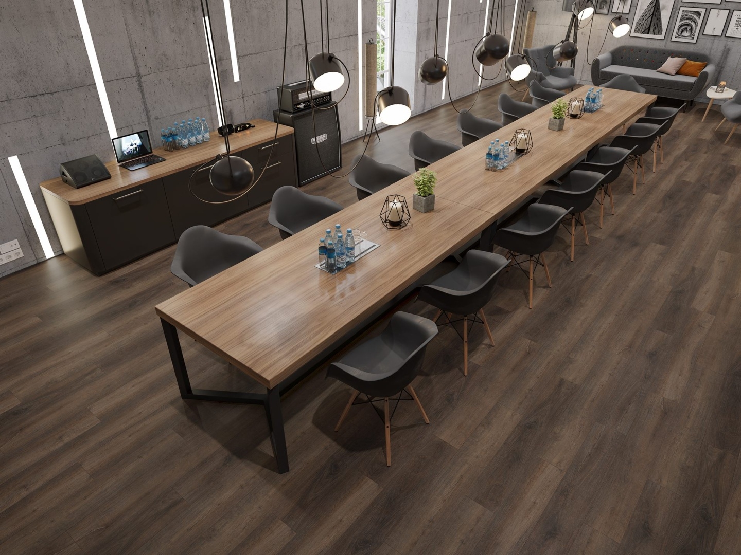 Alpine Floor LVT плитка ДУБ ЛЕВИТАН ЕСО 3-43
