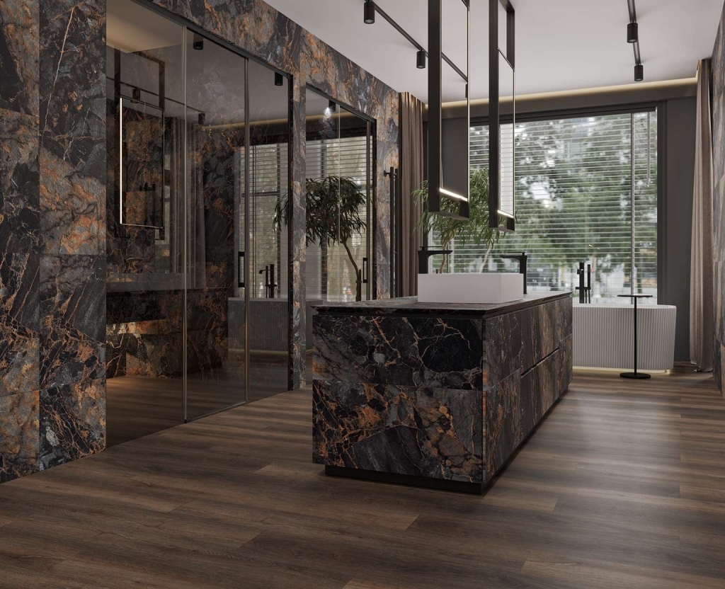 Alpine Floor LVT плитка Дуб Левитан ЕСО 5-43