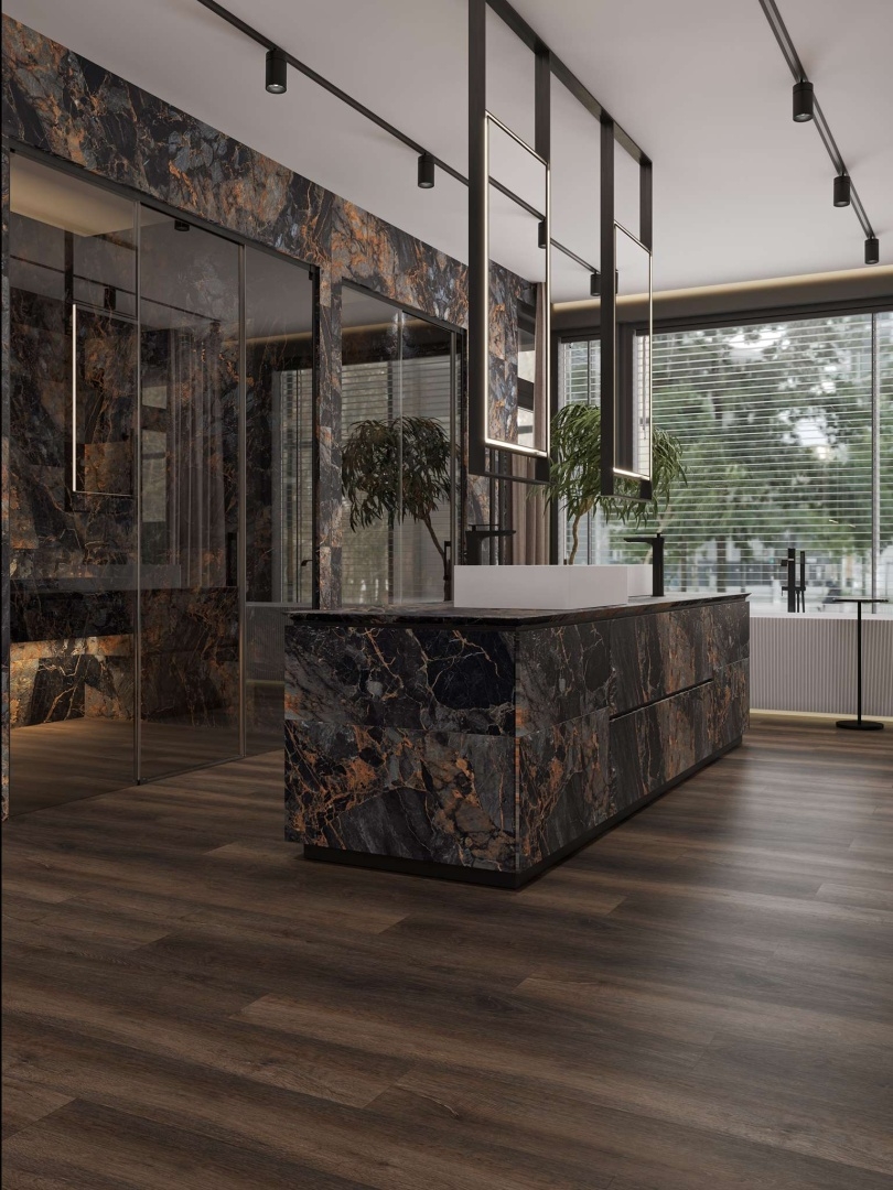 Alpine Floor LVT плитка Дуб Левитан ЕСО 5-43