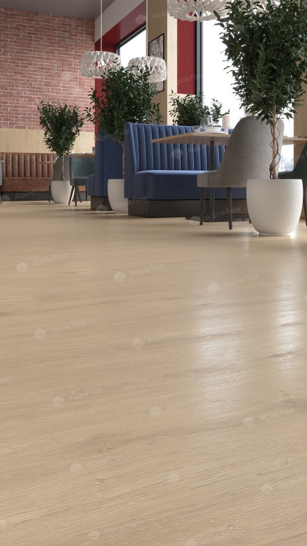 Alpine Floor LVT плитка Дуб Ваниль ЕСО 5-4