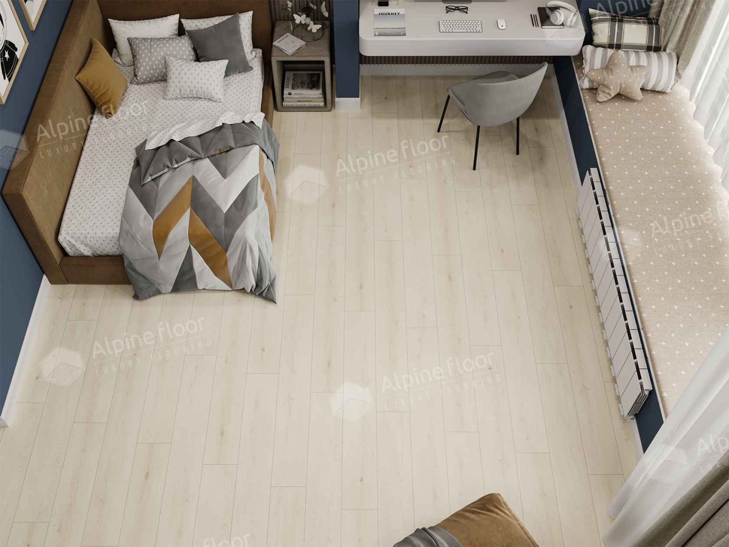 Alpine Floor LVT плитка Гиперион ECO 11-2502