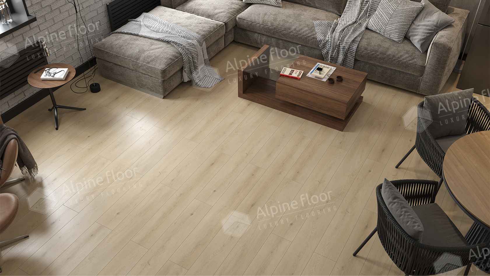 Alpine Floor LVT плитка Кипарисовая ECO 11-2602
