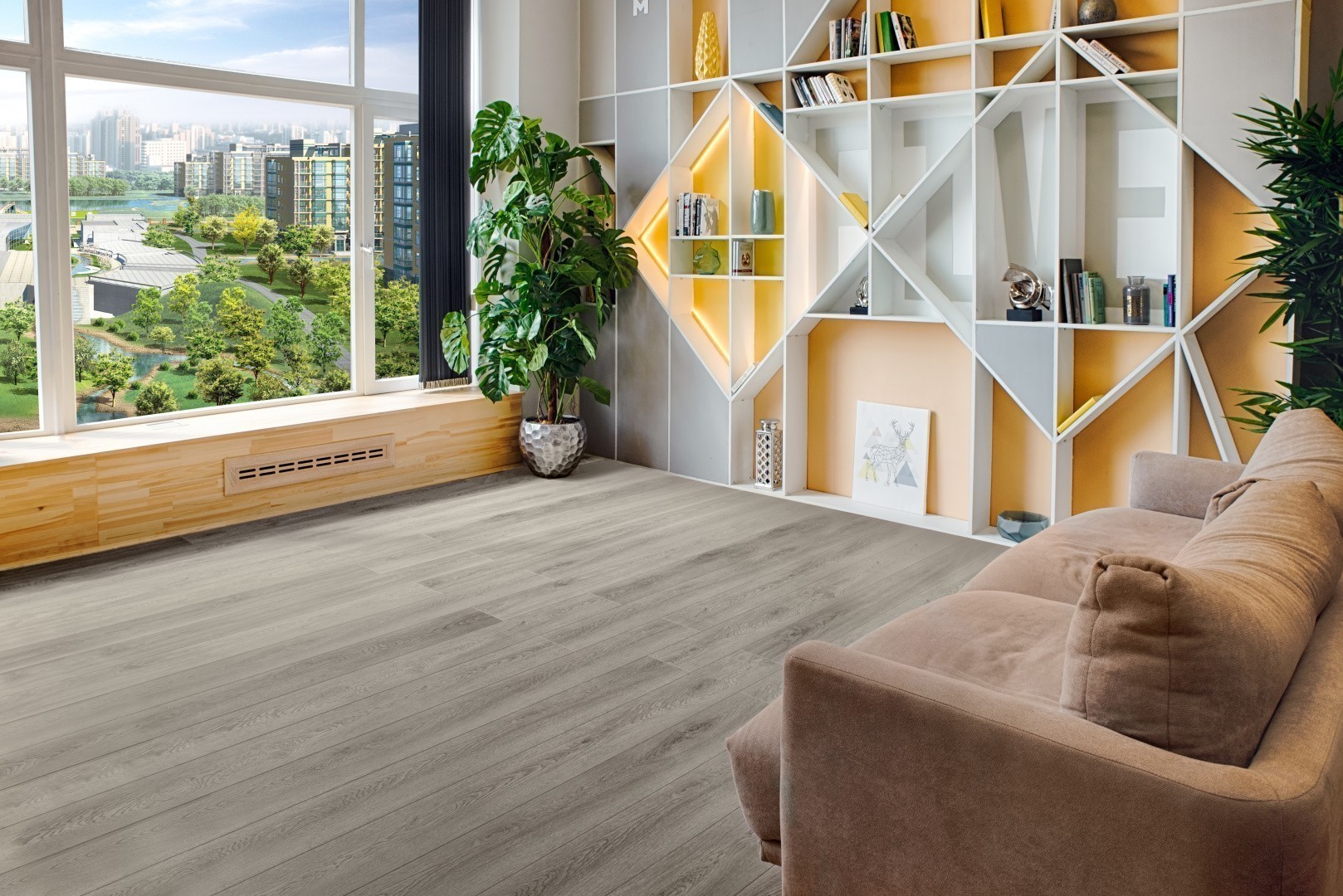Alpine Floor LVT плитка Клауд ECO 11-1502